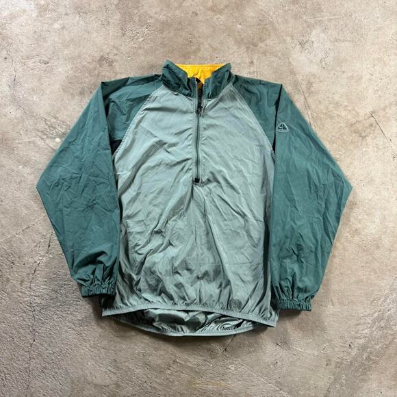 Vintage VTG 90’s Y2K Two Tone Nike ACG Outer Shell Windbreaker Rain Jacket - Picture 4 of 8